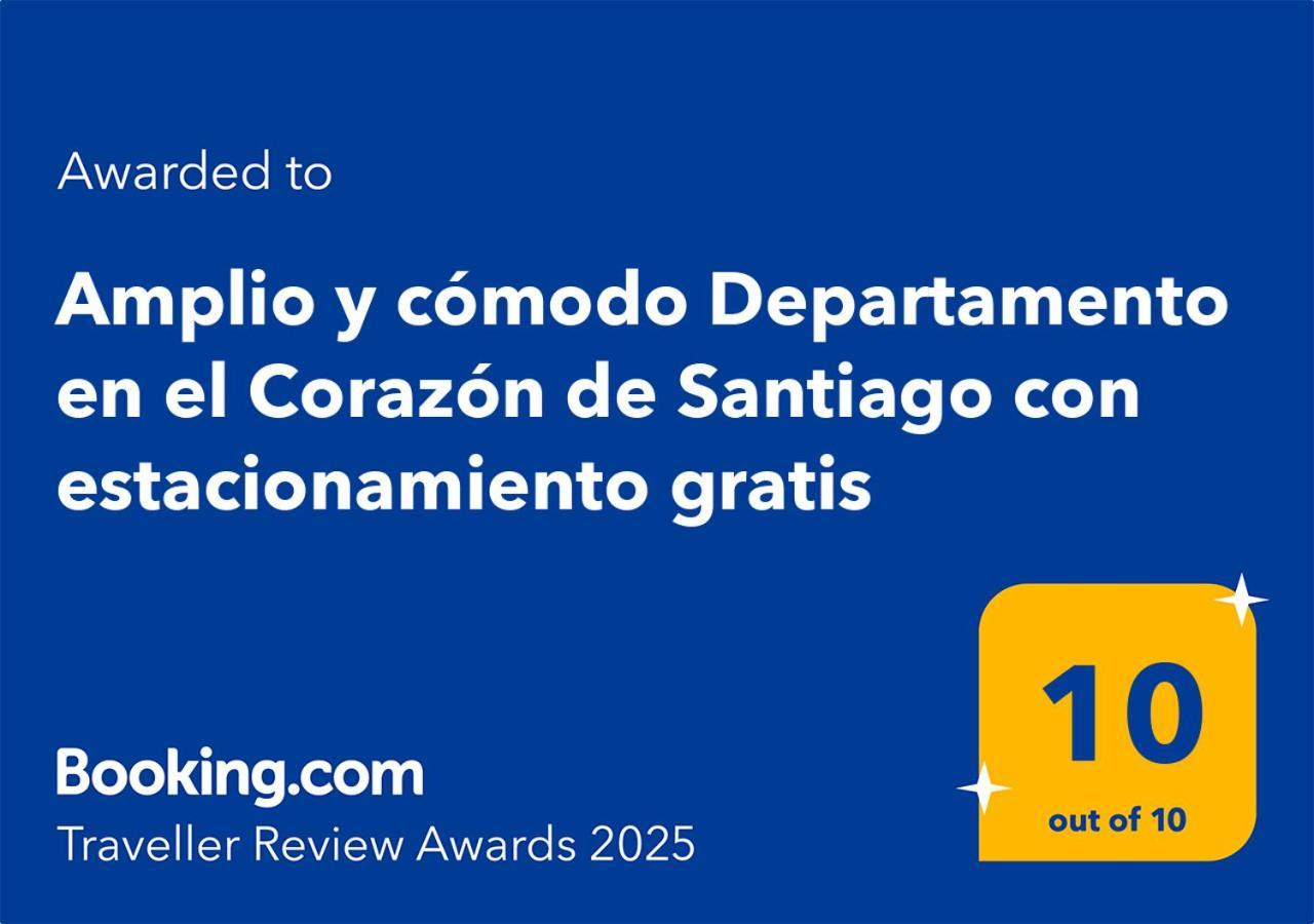 Amplio Y Comodo Departamento En El Corazon De Santiago Con Estacionamiento Gratis — Photos 2